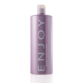 Enjoy front bottle view showing size and branding and clear product benefit