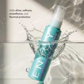 Enjoy bottle pump closeup highlighting user-friendly dispenser and precise dosing