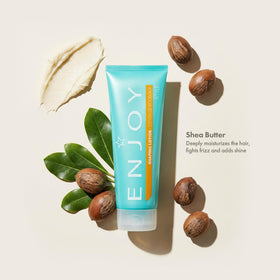 Enjoy shaping lotion pump dispense demonstrating easy application and controlled amount