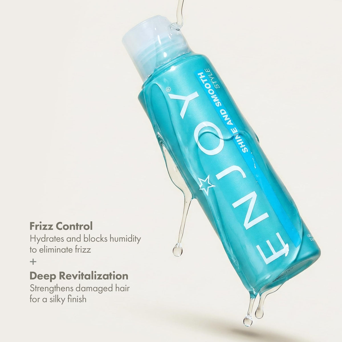 Enjoy pump and label close-up highlighting product branding and directions