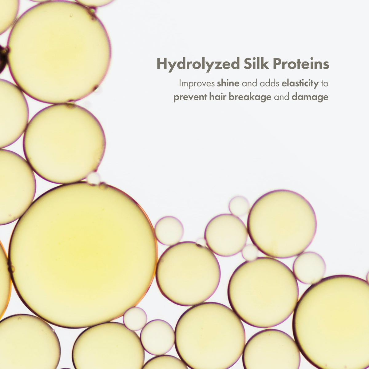Enjoy clear serum texture close-up showing lightweight nourishing texture