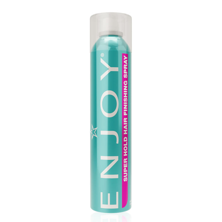 Enjoy front packaging showing label and benefits for secure styling