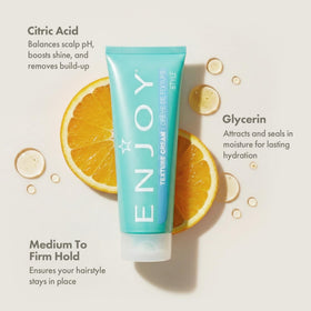 Enjoy product on fingertip ready to apply for manageable styling