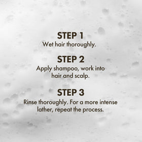 Enjoy shampoo on bathroom shelf, supports daily routine benefit