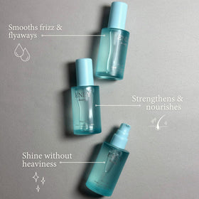 enly beauty label close-up with ingredient list for transparency and ingredient trust