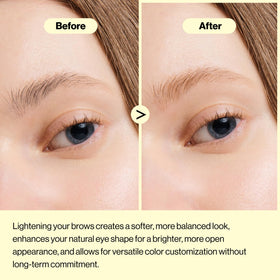 ENTROPY MAKE UP developer cream tube detail highlighting gentle ammonia-free formula