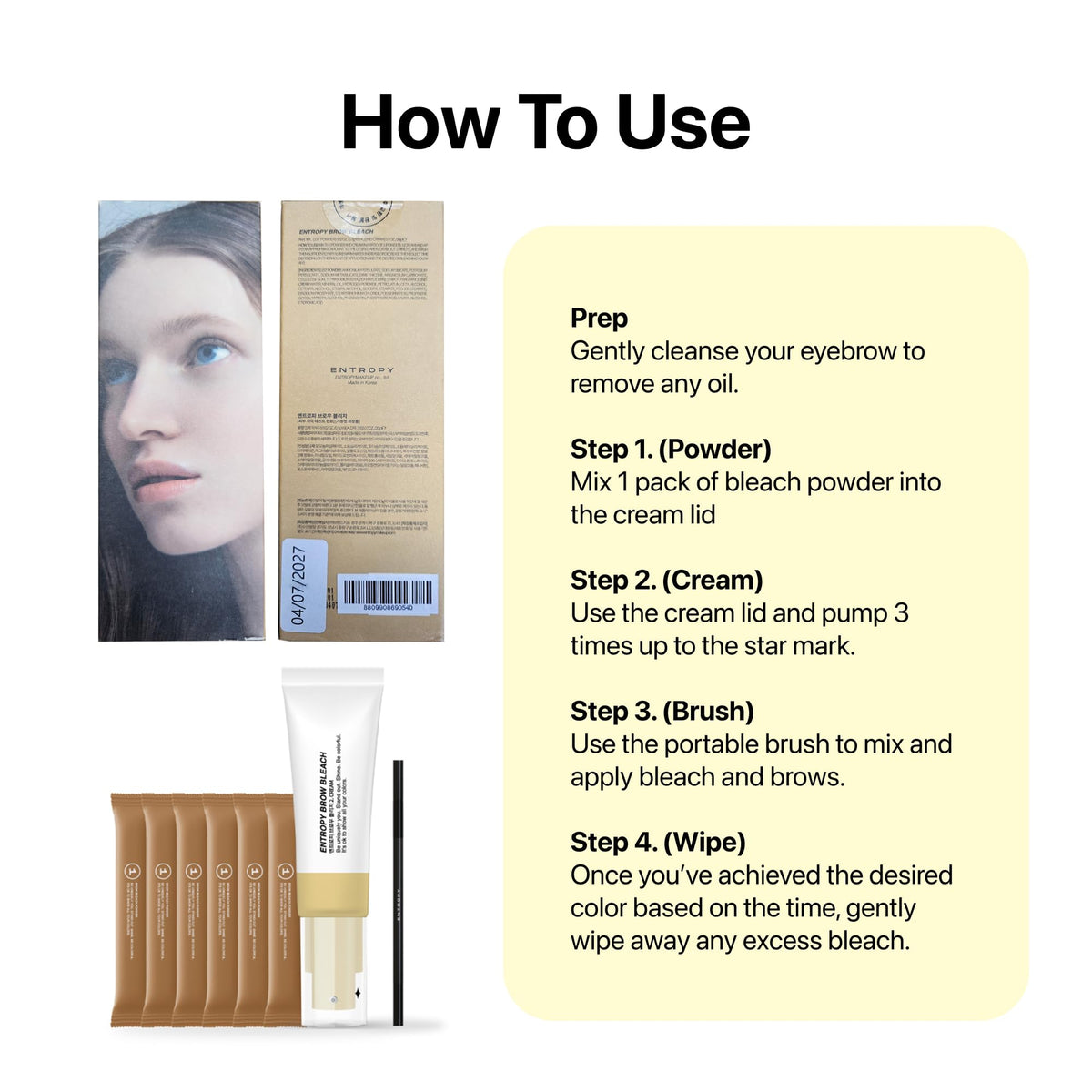 ENTROPY MAKE UP scale comparison with hand demonstrating kit size and portability