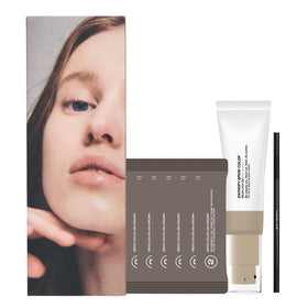ENTROPY MAKE UP front packaging showing ash brown kit and benefits