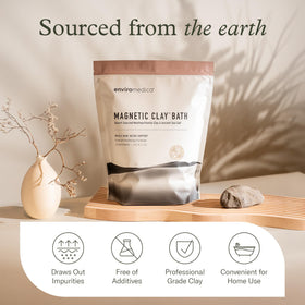 Enviromedica foot soak basin in use showing relaxing foot relief benefit