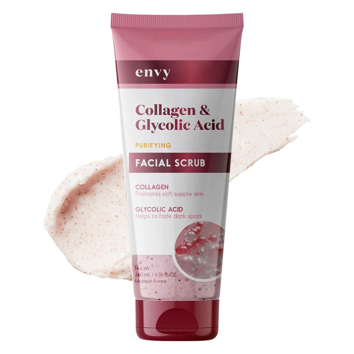 Envy front packaging showing tube and brand for clear shelf appeal