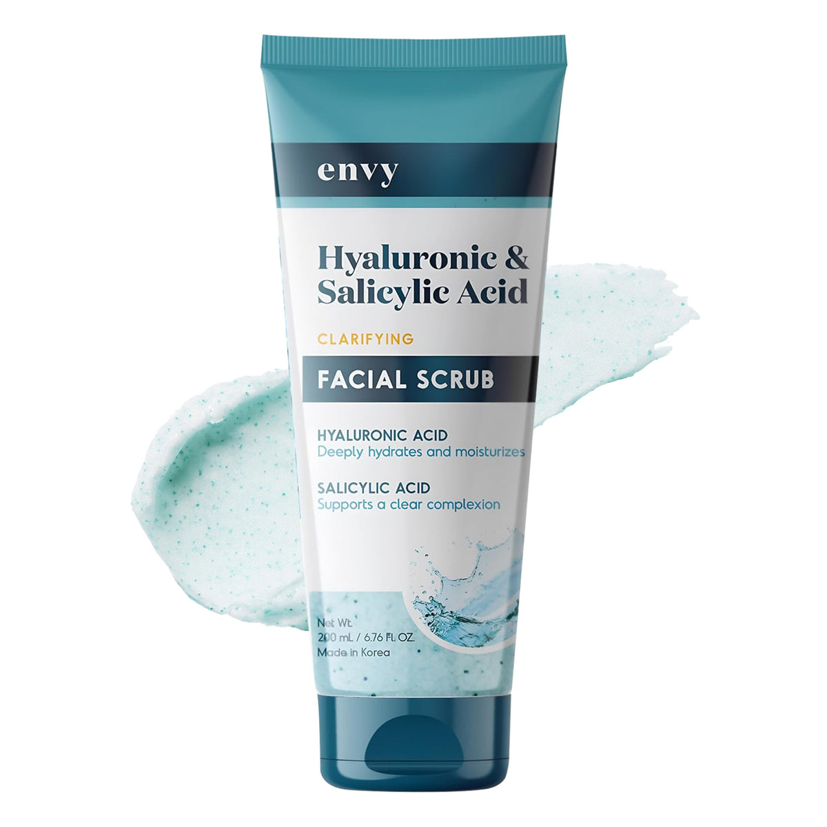 Envy front packaging showing label and 6.76 oz size, clear product benefits