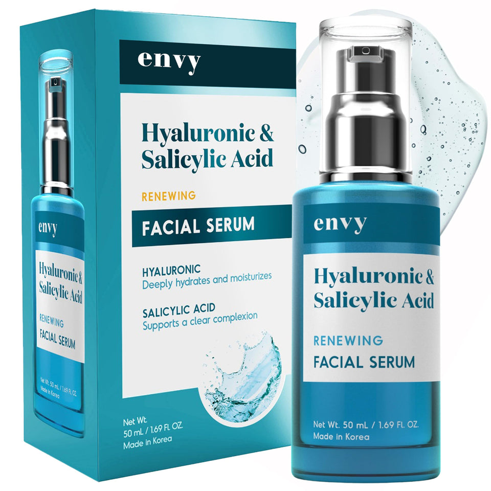 Envy front bottle shot showing sleek packaging and volume benefit