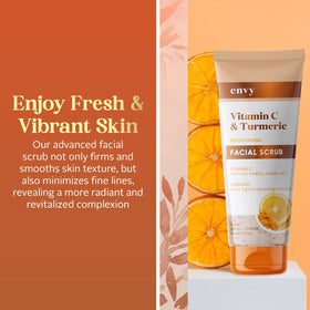 Envy texture close-up revealing gentle granules for smooth exfoliation