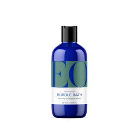 EO bottle front view showing eucalyptus lemon label and energizing benefit