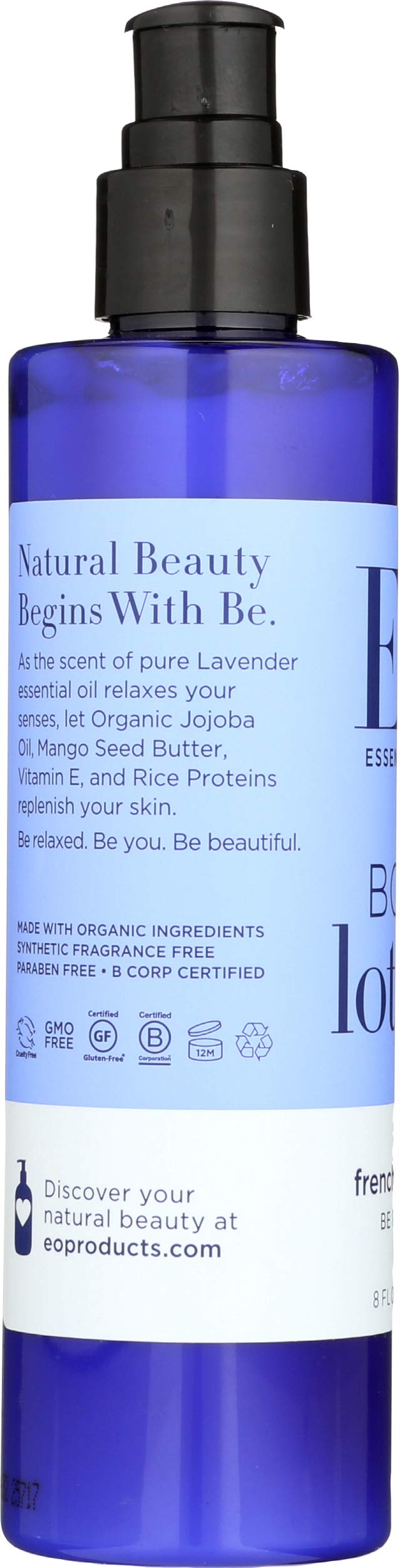 EO applied to hands demonstrating quick absorption and softening