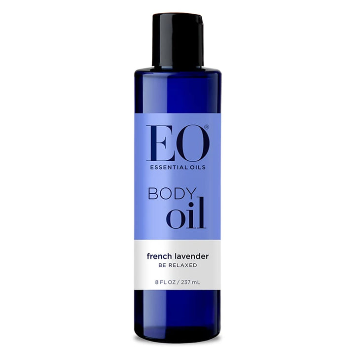 EO bottle front view showing label and size for clear product identification