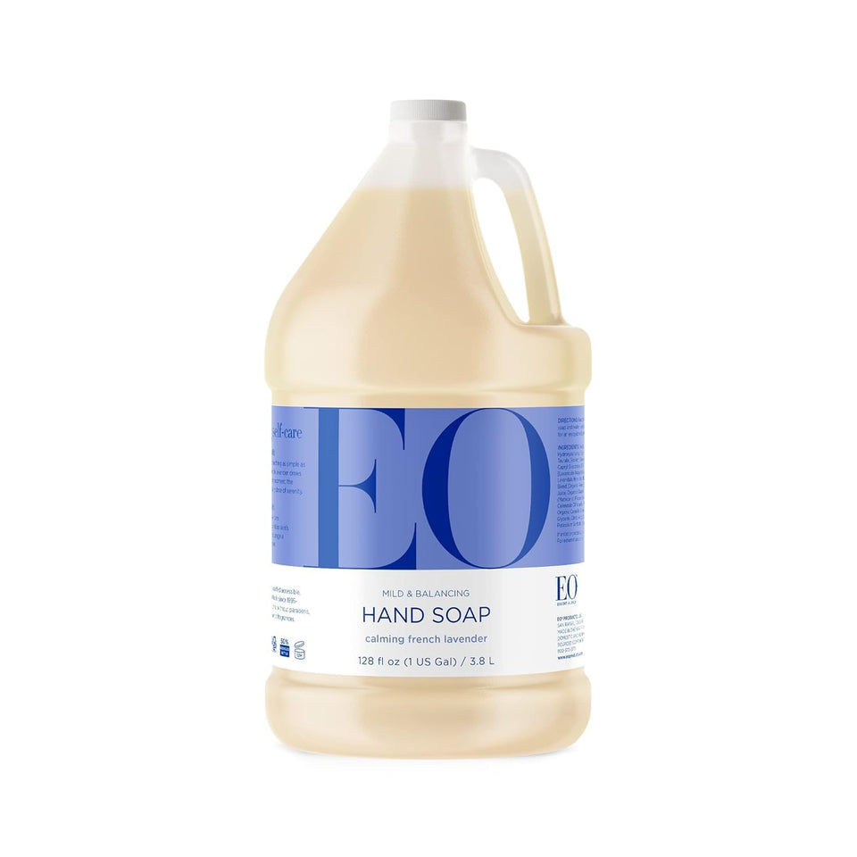 EO front label showing product name and size with clear benefits