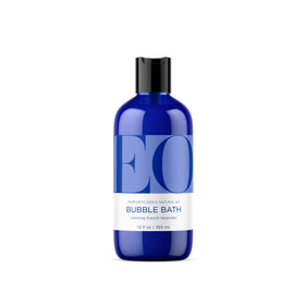 EO front label showing French Lavender bottle and calming branding