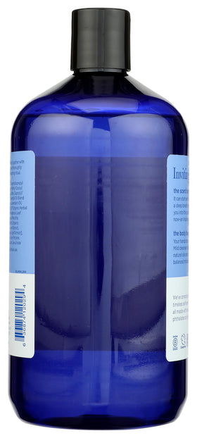 EO bottle being poured as a refill to reduce plastic waste benefit