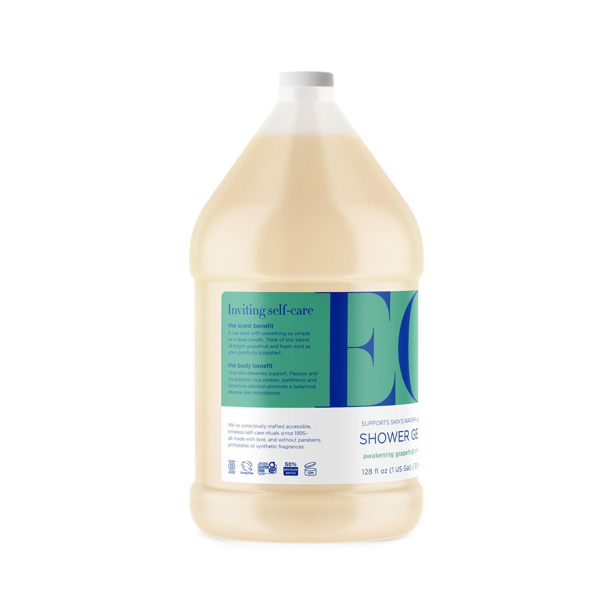 EO pour cap close-up enabling easy refill and minimizing spills