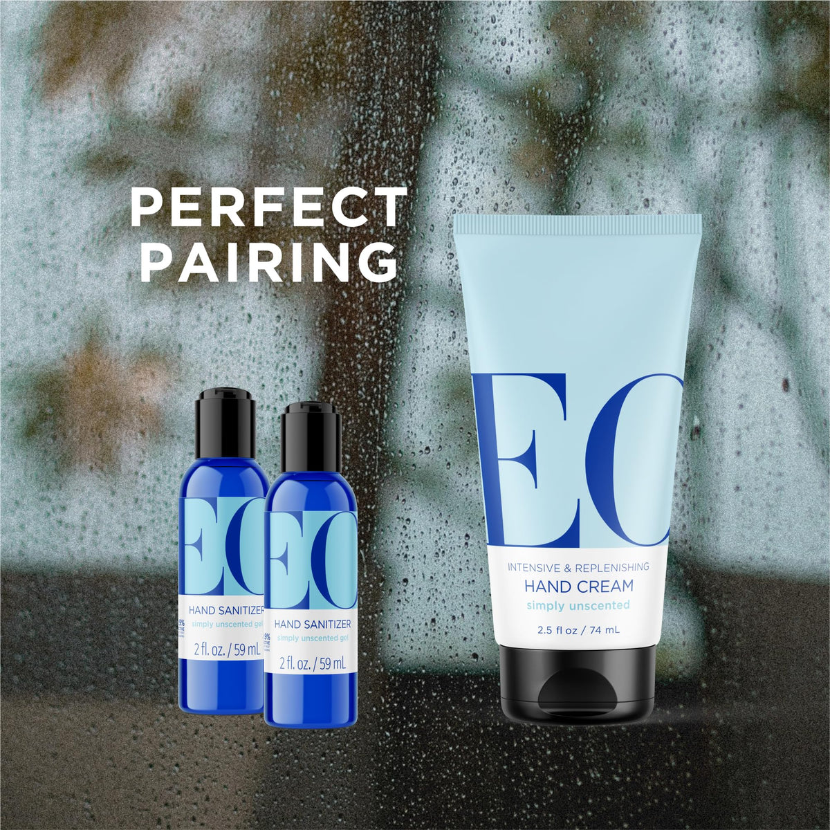 EO hand cream label and ingredient list highlighting clean botanical formula