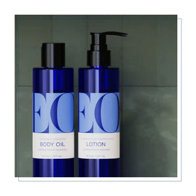 EO 16 oz bottle in hand showing true size and travel convenience benefit