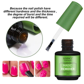eodci before and after nails showing clean polish removal