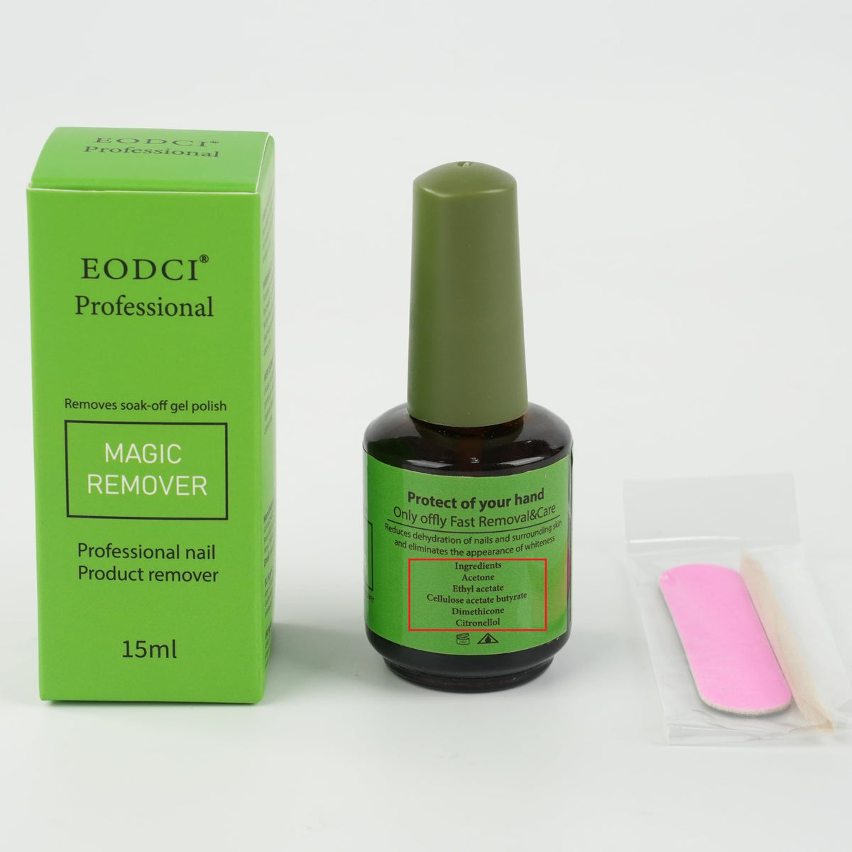 eodci size comparison with hand showing bottle scale and portability