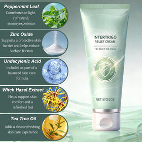 EOIRULA applied to underarm showing gentle protection and dry feel