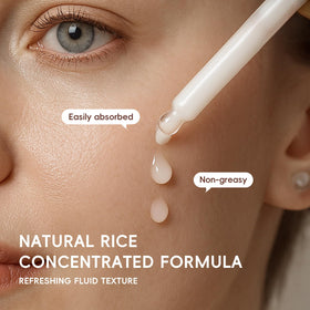 EONFAVE eye cream tube label close-up illustrating targeted moisturizing care