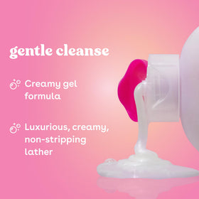 eos creamy gel texture close-up reveals moisturizing ingredients benefit