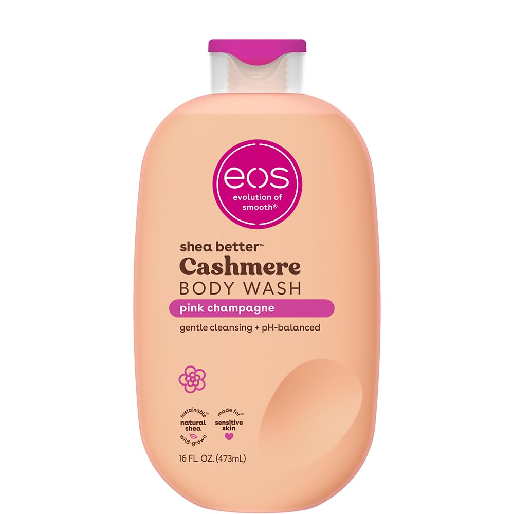 eos front bottle showing Pink Champagne label and lightweight hydration