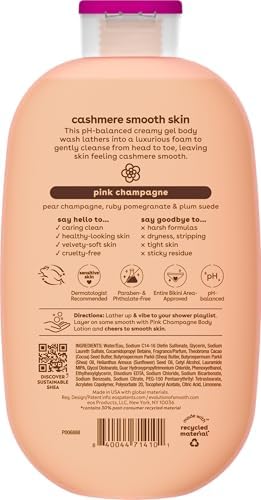eos lifestyle bathroom display showing coordinated routine and scent