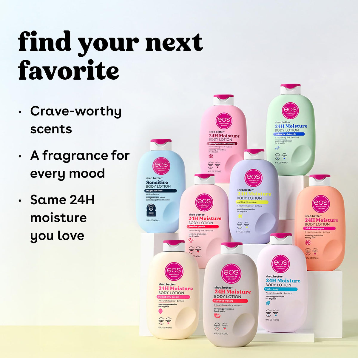eos 16 fl oz next to hand to show size and long-lasting supply