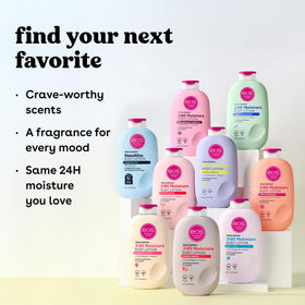 eos 16 fl oz next to hand to show size and long-lasting supply
