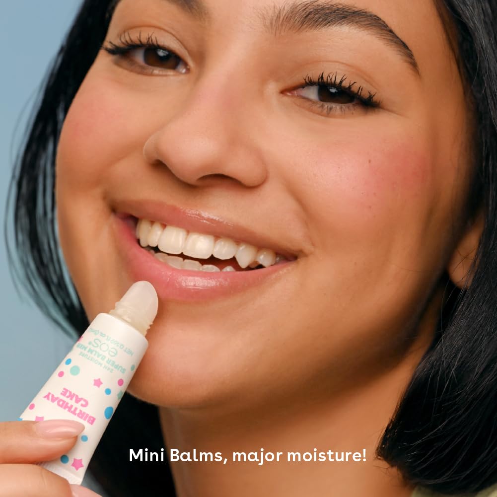 eos open mini pot revealing rich balm texture for deep conditioning