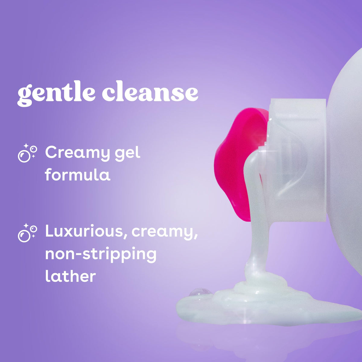 eos pump dispenser dispensing creamy gel for easy application