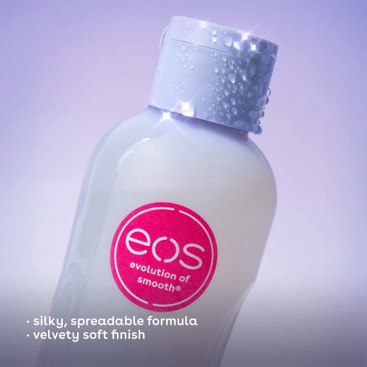 eos texture closeup of lightweight oil droplets illustrating fast absorption benefit