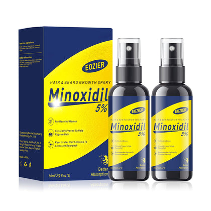 Eozier front 2-pack bottle set showing product and label benefits