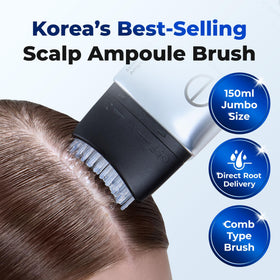 EPAIS comb applicator close-up highlighting hygienic ON/OFF control benefit