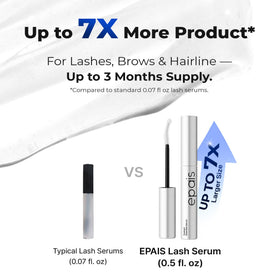 EPAIS curved brush coating lashes evenly for fuller-looking results