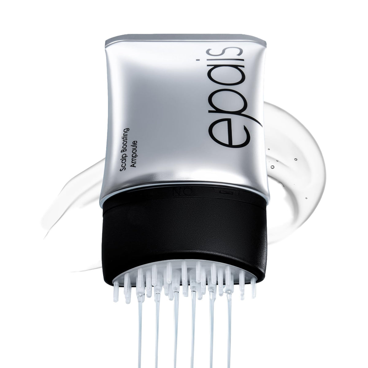 EPAIS front packaging showing bottle and comb applicator for easy targeting
