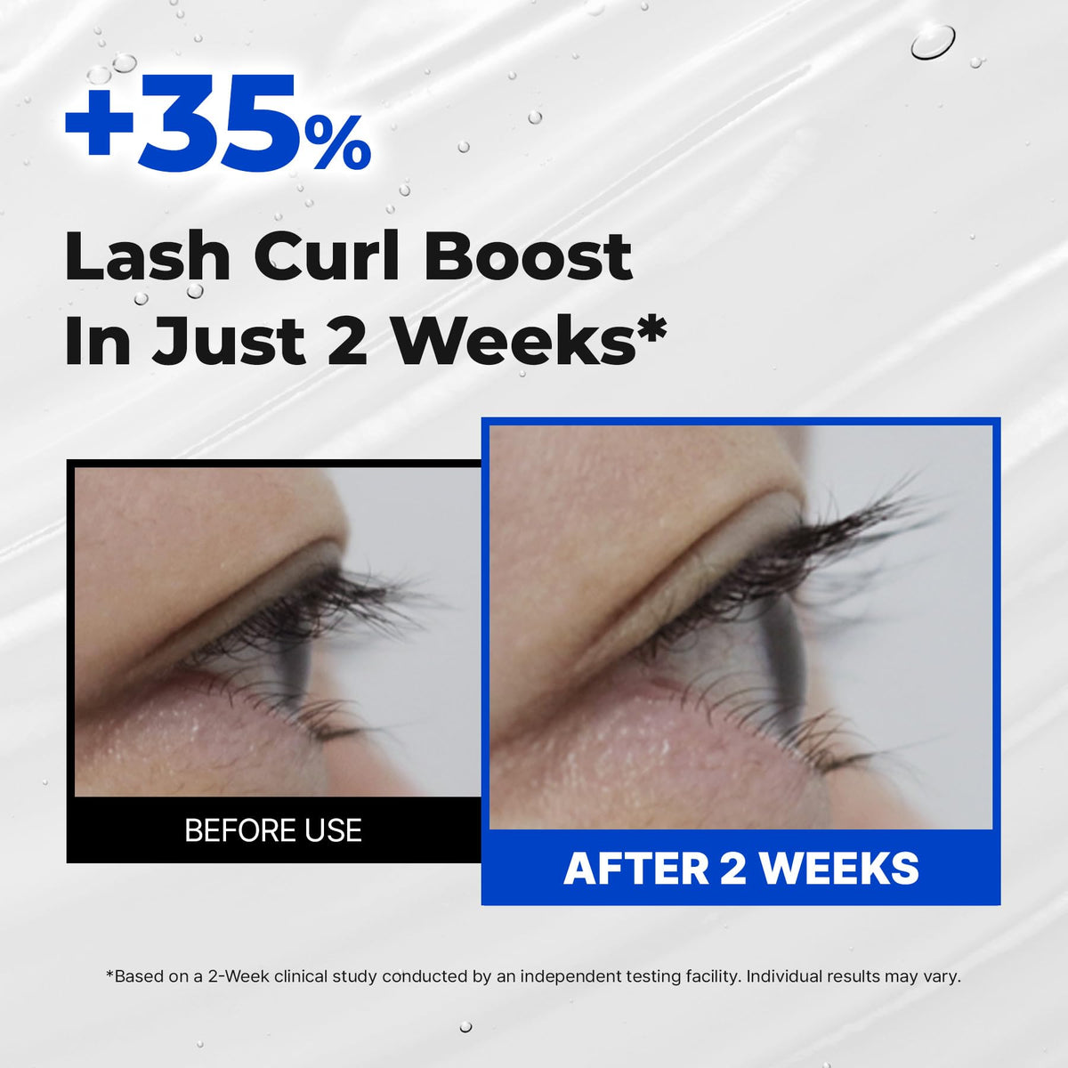 EPAIS serum texture droplet highlighting lightweight, nourishing formula