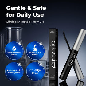 EPAIS serum texture close-up showing smooth formula and quick absorption