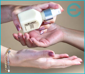 epicuren DISCOVERY jar on vanity in bathroom setting suggesting daily skincare routine benefit
