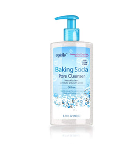 Epielle cleanser front packaging showing bottle and branding for clear pores