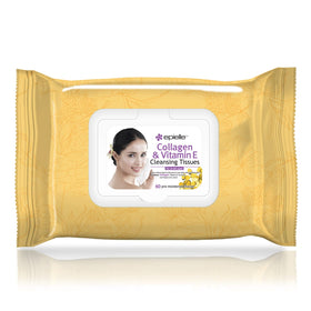 Epielle flip-top lid detail keeping wipes moist and ready for travel convenience