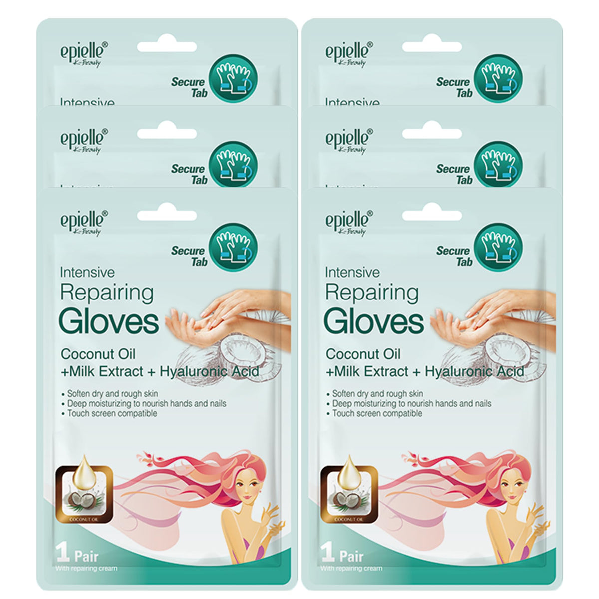 Epielle front packaging showing box and branding for quick identification and trust