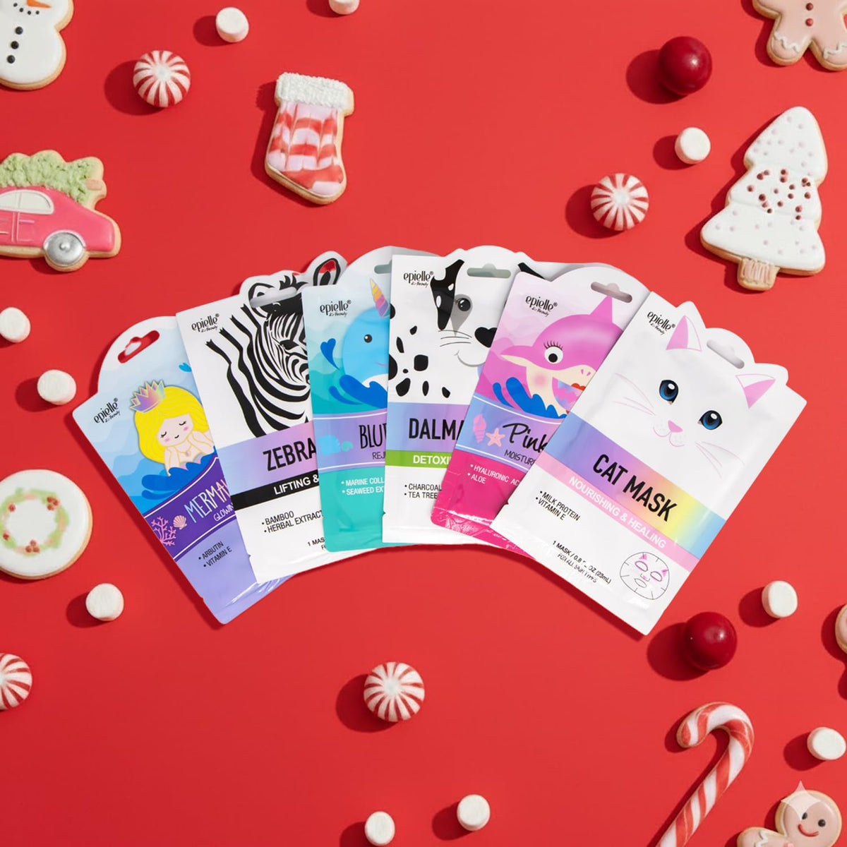 Epielle product label highlighting vegan and cruelty-free certification benefit