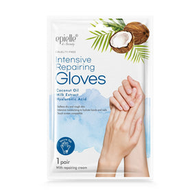 Epielle glove on a hand for scale demonstrating comfortable fit and coverage